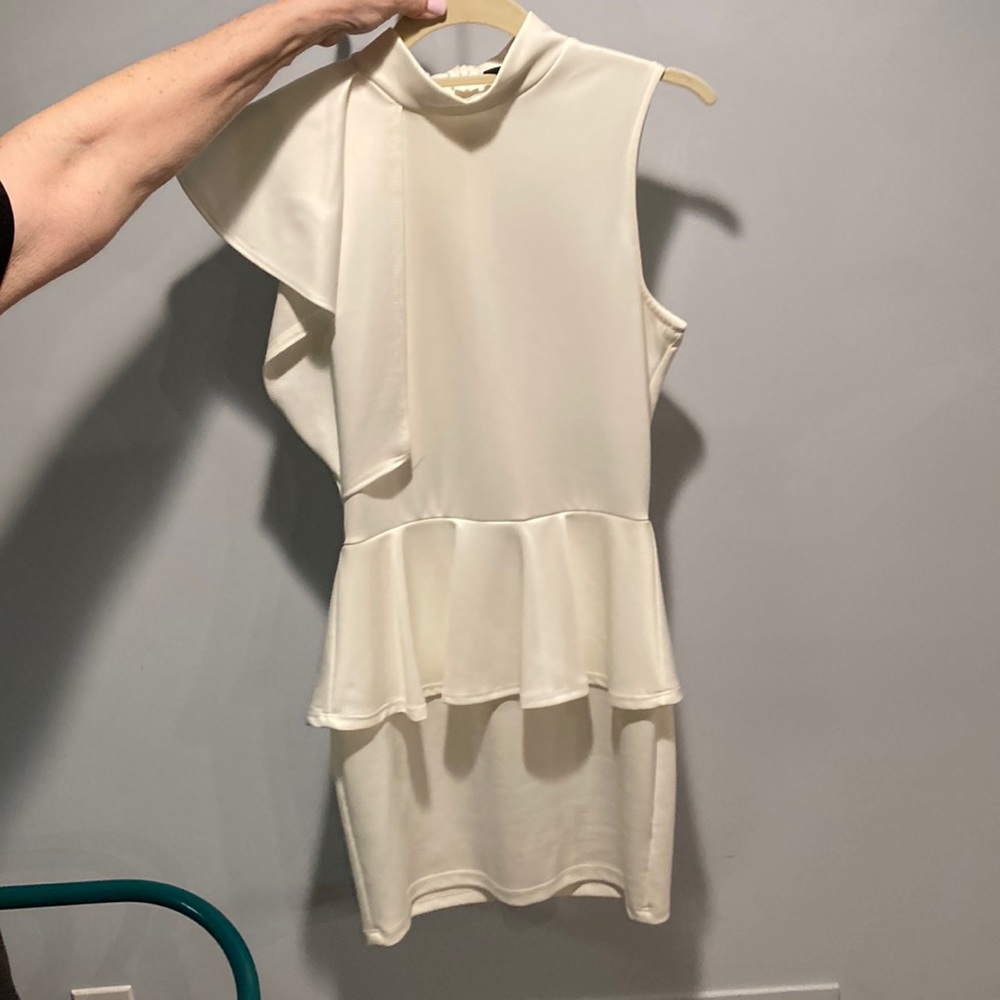 Windsor cream colored dress
